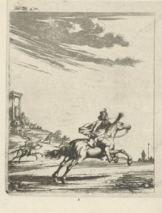 Reiter in einer Landschaft