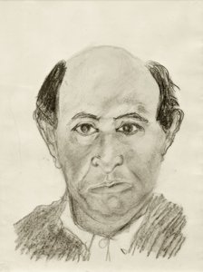 Selbstporträt von Arnold Schönberg