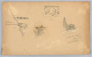 Architektonische Details von Arnold William Brunner
