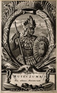 Porträt von Montezuma, König von Mexiko