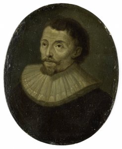 Porträt von Jan van der Rosieren (geboren 1581) von Arnoud van Halen