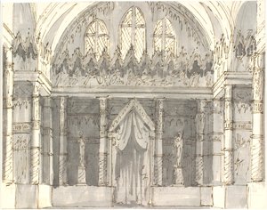 Kircheninterieur von Aron Wallick