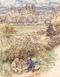 Illustration für Der Wind in den Weiden von Kenneth Grahame