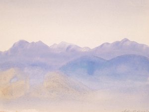 Blauer Nebel