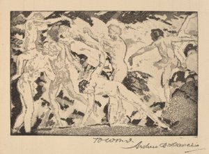 Am Caliban von Arthur B. Davies