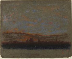 Sonnenuntergang von Arthur Bowen Davies
