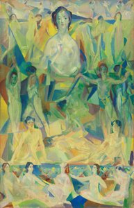 Die Große Mutter, ca. 1914 von Arthur Bowen Davies