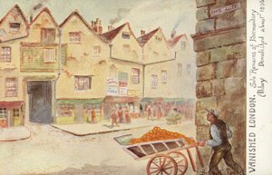 Verschwundenes London - Einzige Überreste der Bermondsey Abbey, abgerissen um 1896