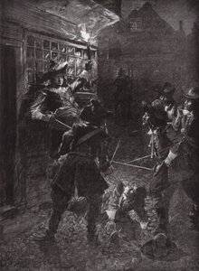 Der Angriff auf Sir John Coventry von Arthur David (after) McCormick
