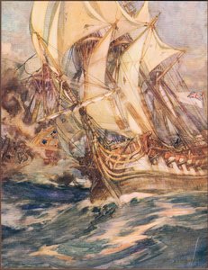 Die helle Medusa, Illustration aus 