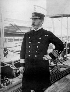Konteradmiral Henry Bury Palliser, Kommandant der britischen Pazifikflotte von Arthur Debenham