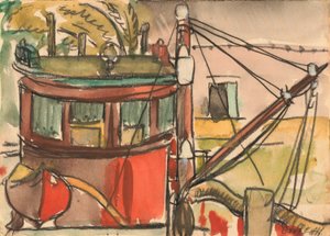 Öltanker II von Arthur Dove