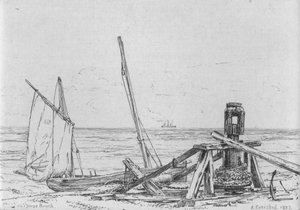 Am Thorpe-Strand, 1887