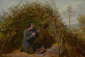 Schießen aus dem Hinterhalt