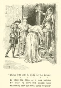 Die Abenteuer von Sir Artegall, Radigund und Britomart von Arthur George Walker