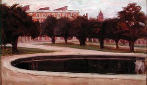 Hampton Court Palace von Arthur Haythorne Studd