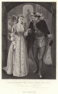 König Heinrich VIII. und Anne Bullen, König Heinrich VIII., Akt I, Szene IV von Arthur Hopkins