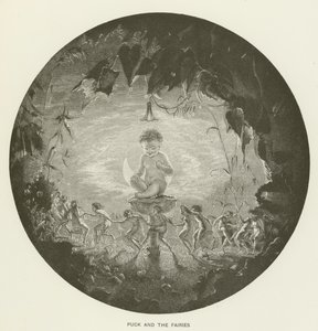 Puck und die Feen von Arthur Hughes