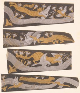 Bronze-, Gold- und Silberdolche, aus 1921 (Zeichnung) von Arthur John Evans