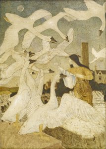 Die wilden Schwäne von Arthur Joseph Gaskin