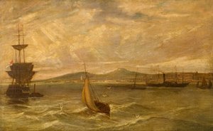 Dundee von der Reede aus von Arthur Lee