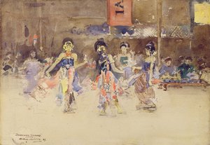 Die Javanischen Tänzer, 1889