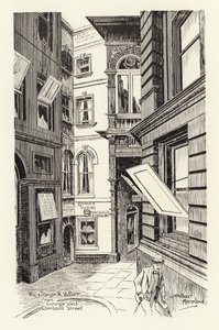 The George & Vulture von George Yard, Lombard Street