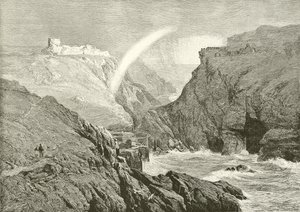 Die Ruinen von König Arthurs Burg