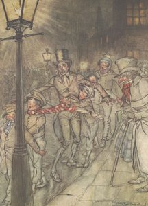 „Eine Rutsche hinunter bei Cornhill“