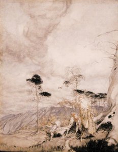 Feen-Eierverkäufer von Arthur Rackham