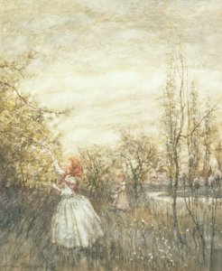 Geißblatt, 1905 von Arthur Rackham