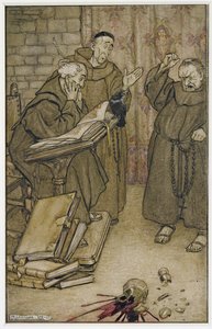 Wenn jemand log oder wenn jemand fluchte von Arthur Rackham