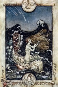 Illustration von Arthur Rackham für Ein Sommernachtstraum von William Shakespeare