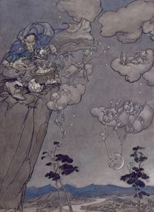 Illustration aus Rip Van Winkle von Washington Irving (1783-1859) 1904