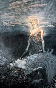 Illustration aus Siegfried und der Götterdämmerung, 1924