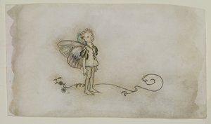 Die Feen Sache, aus Ein Sommernachtstraum, veröffentlicht 1908 von Arthur Rackham