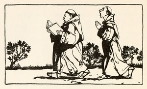 Die Hexe saß an der Wand, aus Morgans Frenzy in Irish Fairy Tales