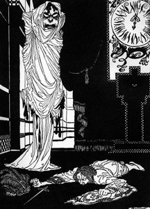 Die Maske des Roten Todes von Edgar Allan Poe von Arthur Rackham