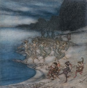 Die kecken Feen und die eleganten Elfen von Arthur Rackham