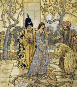 Sie ernteten für Ahmeds fürstliche Hand, 1917 von Arthur Rackham