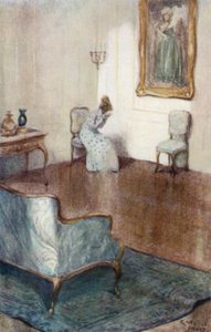 Illustration für Northanger Abbey von Jane Austen von Arthur Wallis Mills