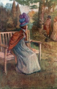 Illustration für Northanger Abbey von Jane Austen von Arthur Wallis Mills