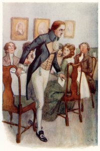 Illustration für Stolz und Vorurteil von Jane Austen