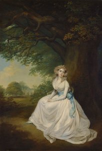Frances, Lady Chambers (geb. Wilton) von Arthur William Devis