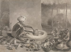 Indischer Töpfer von Arthur William Devis