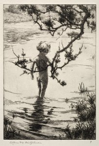 Schwüler Nachmittag von Arthur William Heintzelman