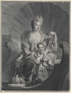 Anna Constance Gräfin Cosel von Artist Unknown