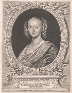Anna Elisabeth von Stetten (Druck) von Artist Unknown