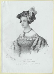 Anne Boleyn von Artist Unknown