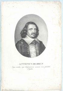 Antoine de Brun (Druck) von Artist Unknown